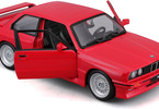 Bburago BMW 3 Series M3 1988 1:24 červená