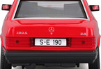 Bburago Mercedes-Benz 190E 1987 1:24 červená