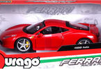 Bburago 1:24 Ferrari 458 Italia red