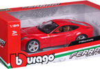 Bburago Ferrari F12 Berlinetta 1:24 červená