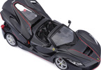 Bburago Ferrari LaFerrari Aperta 1:24 černá metalíza