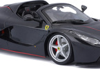 Bburago Ferrari LaFerrari Aperta 1:24 černá metalíza