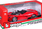 Bburago Ferrari LaFerrari Aperta 1:24 červená