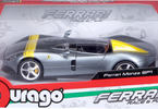 Bburago Ferrari Monza SP1 1:24 stříbrná