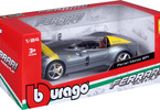 Bburago Ferrari Monza SP1 1:24 stříbrná