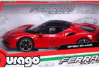 Bburago Ferrari SF90 Stradale 1:24 červená