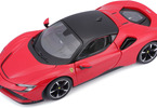 Bburago Ferrari SF90 Stradale 1:24 červená