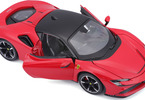 Bburago Ferrari SF90 Stradale 1:24 červená