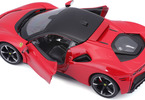 Bburago Ferrari SF90 Stradale 1:24 červená