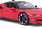 Bburago Ferrari SF90 Stradale 1:24 červená