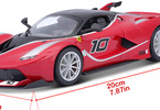 Bburago Ferrari FXX K 1:24 červená