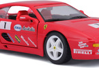 Bburago 1:24 Ferrari Racing F355 Challenge red