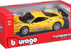 Bburago Ferrari 488 Challenge 1:24 žlutá