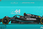 Bburago Mercedes-AMG Petronas W14 E 1:24 #44 Hamilton