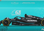 Bburago Mercedes-AMG Petronas W14 E 1:24 #63 Russel