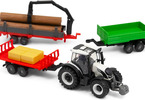 Bburago Valtra N174 with accessories (gift set)