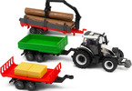 Bburago Valtra N174 with accessories (gift set)