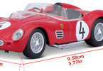 Bburago Signature Ferrari Testa Rosa 1:43 #4