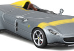 Bburago Signature Ferrari Monza SP1 1:43 stříbrná