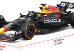 Bburago Red Bull Racing RB19 1:43 #1 Verstappen