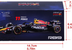 Bburago Signature Red Bull Racing RB19 1:43 #11 Pérez