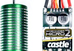 Castle Motor 0808 4100Kv, ESC Sidewinder Micro 2