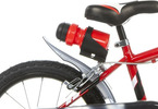 DINO Bikes - Dětské kolo 16" červené