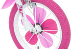 DINO Bikes - Children's bike 14" Flappy Pink