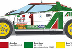 Italeri Lancia stratos HF Gr.4 (1:12)