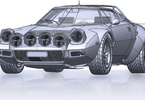 Italeri Lancia stratos HF Gr.4 (1:12)