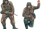 Italeri figurky - WWII - GERMAN PAK40 AT GUN & CREW (1:72)