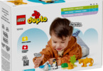 LEGO DUPLO - Rodinky divokých zvířat: Tučňáci a lvi