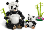 LEGO Creator - Divoká zvířata: Pandí rodinka