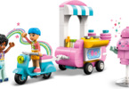 LEGO Friends - Stánek s cukrovou vatou a skútr