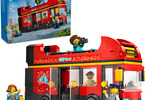 LEGO City - Červený dvoupodlažní vyhlídkový autobus