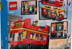 LEGO City - Červený dvoupodlažní vyhlídkový autobus
