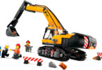 LEGO City - Yellow Construction Excavator