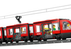 LEGO City - Tramvaj a zastávka v centru města