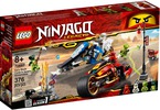 LEGO Ninjago - Kaiova motorka s čepelemi a Zaneův sněžný vůz