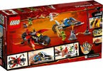 LEGO Ninjago - Kaiova motorka s čepelemi a Zaneův sněžný vůz