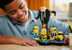 LEGO Despicable Me 4 - Brick-Built Gru and Minions