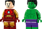 LEGO Marvel - Iron Man s motorkou a Hulk