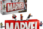 LEGO Marvel - Logo MARVEL a minifigurky