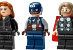 LEGO Marvel - Logo MARVEL a minifigurky