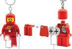 LEGO svítící klíčenka - Kosmonaut červený