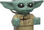 LEGO svítící klíčenka - Star Wars Baby Yoda