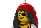 LEGO Keychain Flashlight - Pirate princess