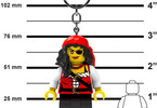 LEGO Keychain Flashlight - Pirate princess