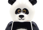 LEGO svítící klíčenka - Panda