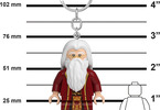 LEGO Keychain Flashlight - Professor Dumbledore